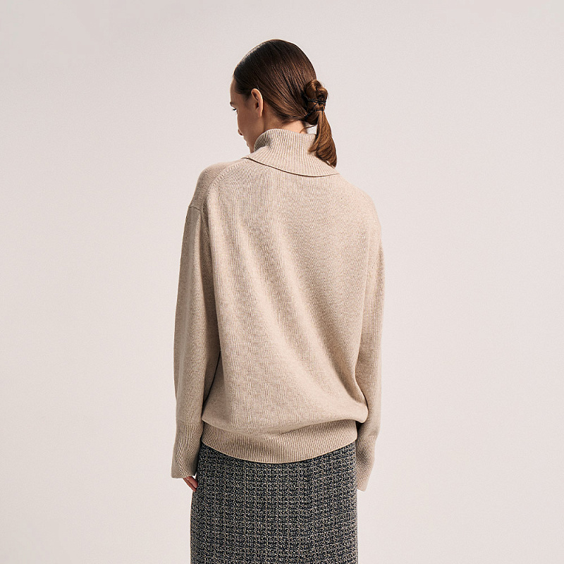 Пуловер О25.Т80.254 перламутровый кварц