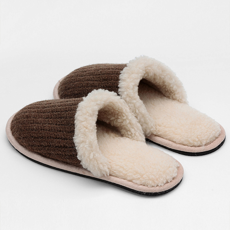 Домашние тапочки Бруно коричневый