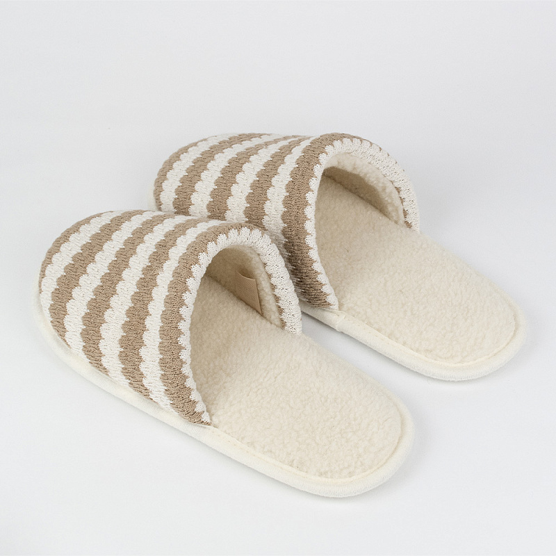 Домашние тапочки Таффи молочно-бежевый