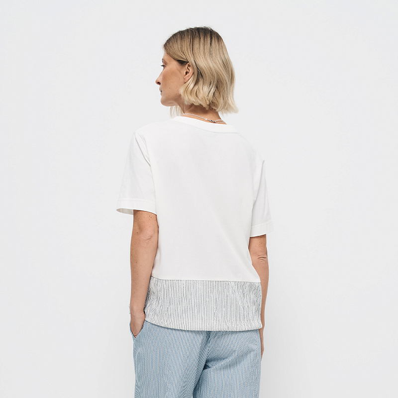 Блуза В25.Ш45.435 кокосовый крем