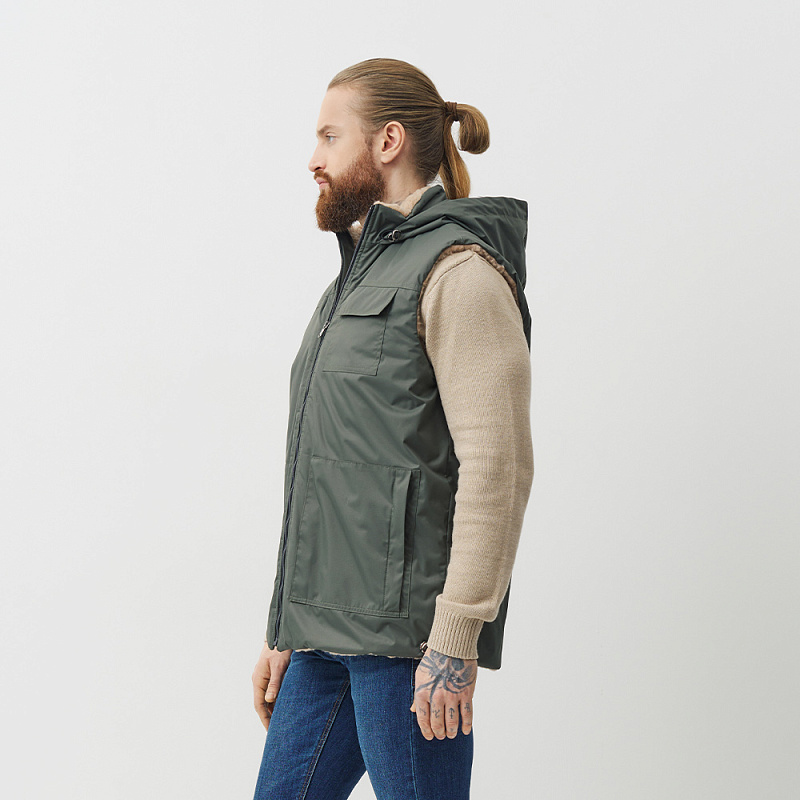 Жилет Тор хаки/бежевый 