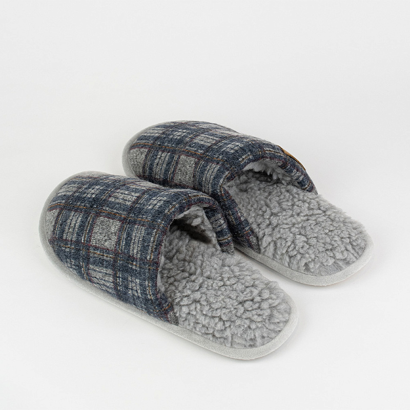 Домашние тапочки Нордик синий