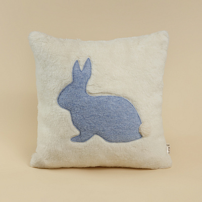 Подушка Кролик (белая вариант 2)