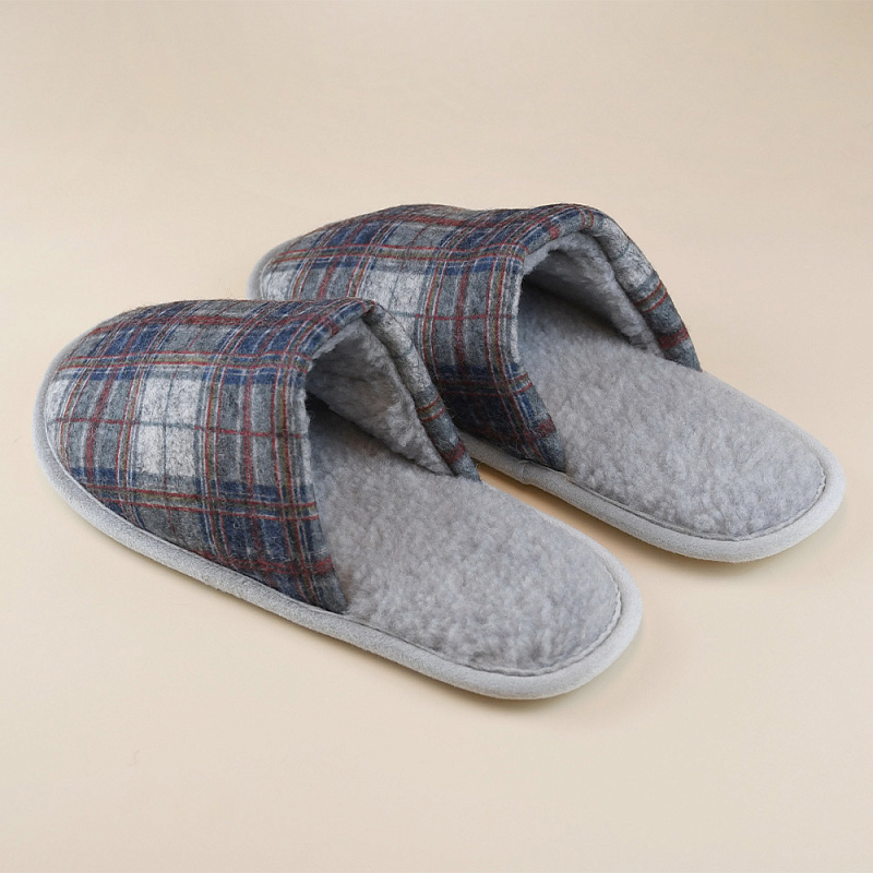 Домашние тапочки Нордик синий/1