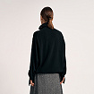 Пуловер О25.Т80.254/1 бесконечный чёрный