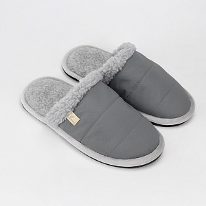 Домашние тапочки Гендри серый