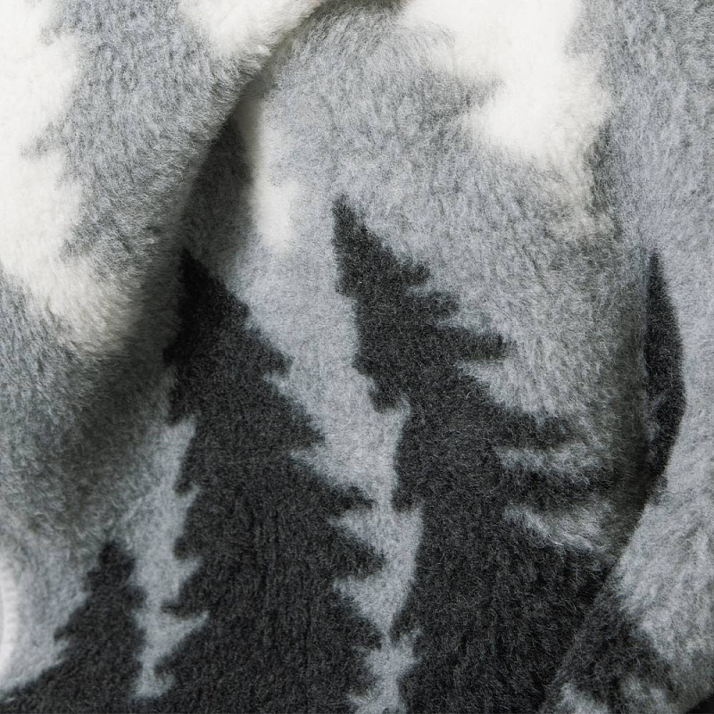 Плед Тайга серый