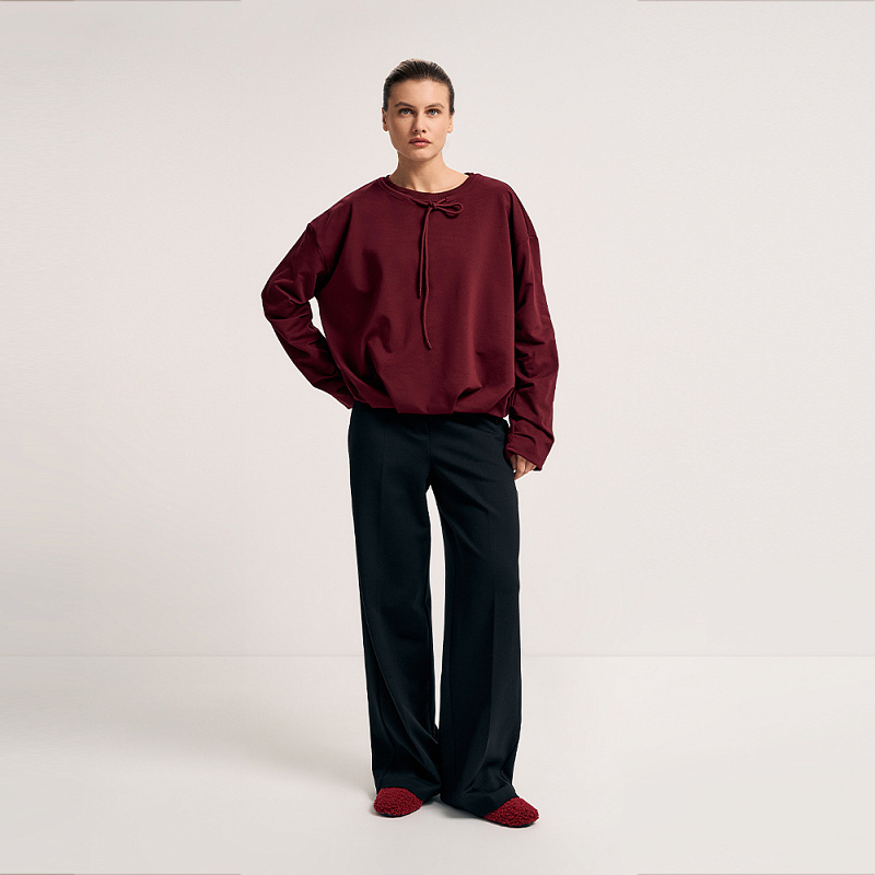 Блуза О25.Ш44.494 рубиновый краплак