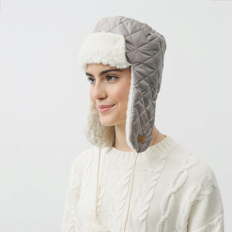 Шапка Норви бежевый М