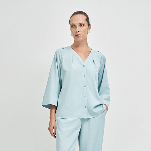 Блуза В26.Ш40.546/1 лазурный шёпот