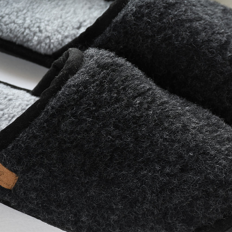 Домашние тапочки Тайга серый