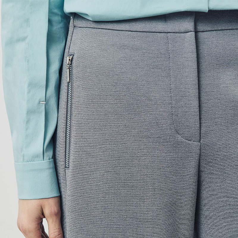 Брюки BAS.Ш24.213 серый меланж