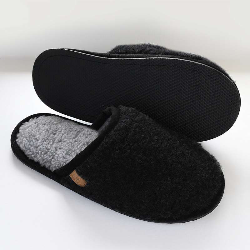 Домашние тапочки Тайга чёрный