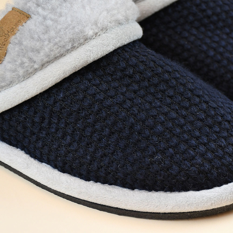 Домашние тапочки Мелс синий