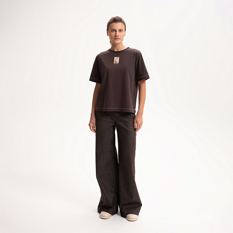 Блуза О25.Ш45.470 античная земля