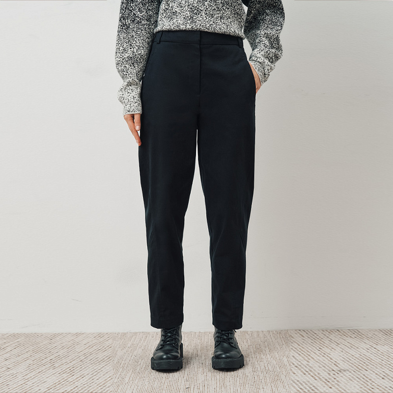 Брюки О24.Ш21.207/1 тёмный шерл