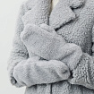 Варежки Бриджит серый