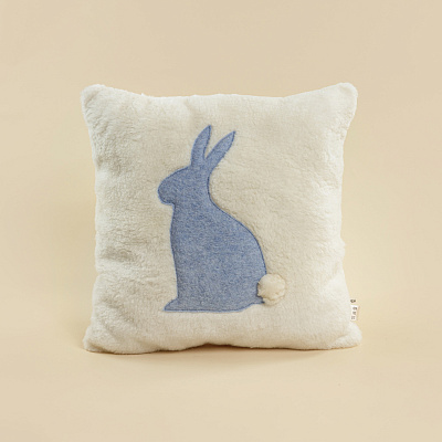 Подушка Кролик (белая вариант 1)