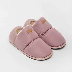 Домашние тапочки Юта пудровый