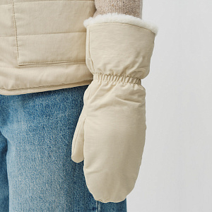 Варежки Нил молочный М