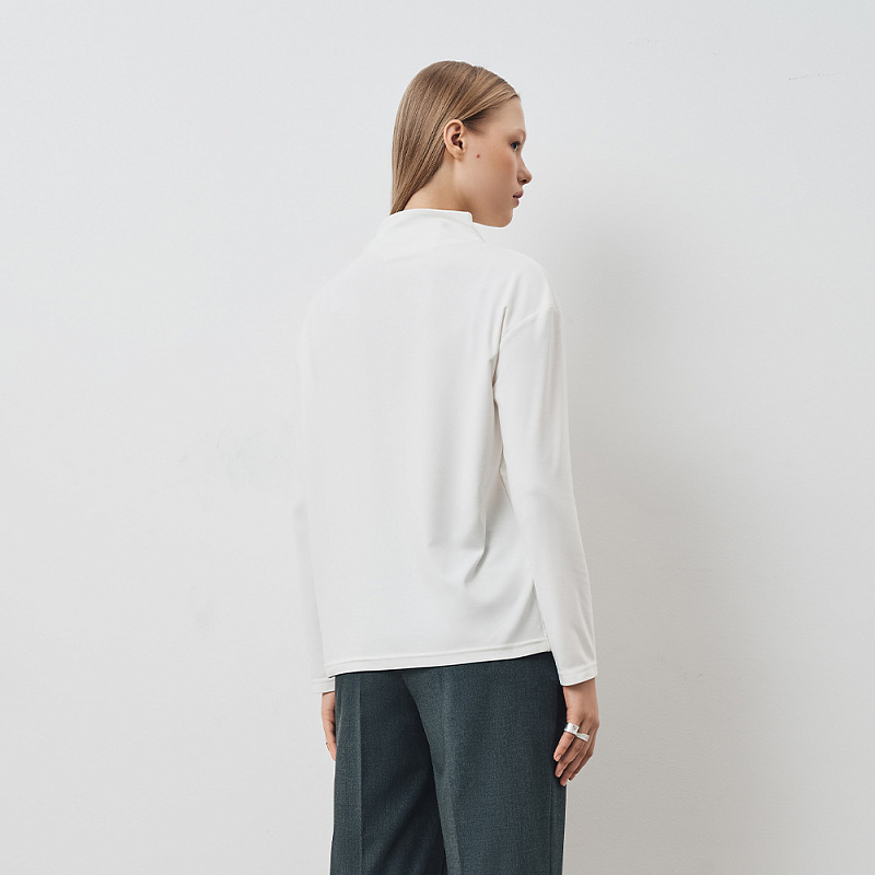 Блуза О24.Ш44.401/1 белый пион