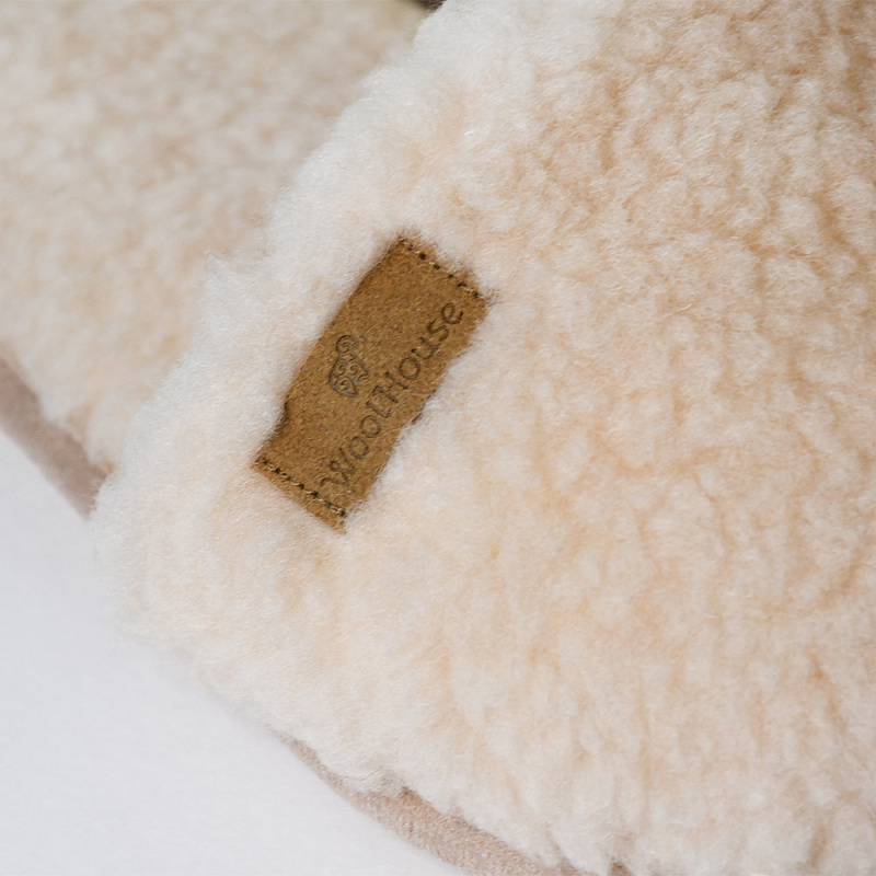 Домашние тапочки Монблан бежевый