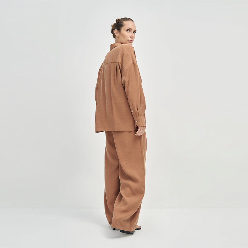 Брюки В26.Ш20.230 бархатная сиена