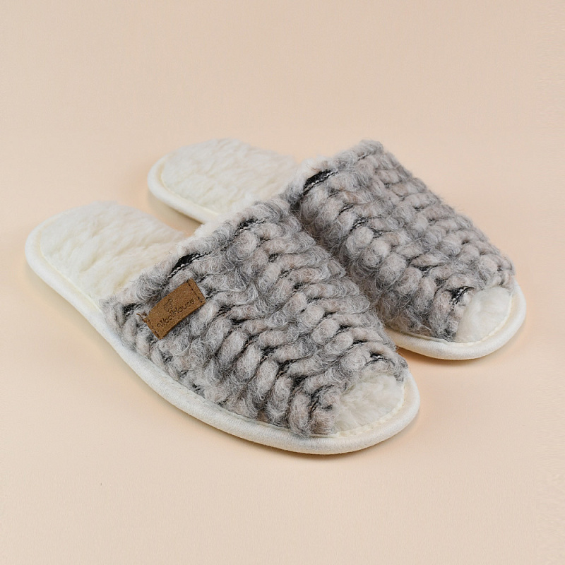 Домашние тапочки Соренто косичка