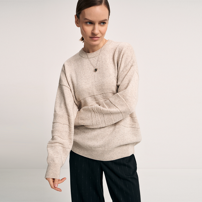 Пуловер О25.Т80.252 лунный кратер