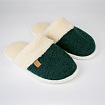 Домашние тапочки Хвоя зелёный