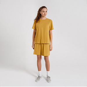 Костюм Колористика горчичный