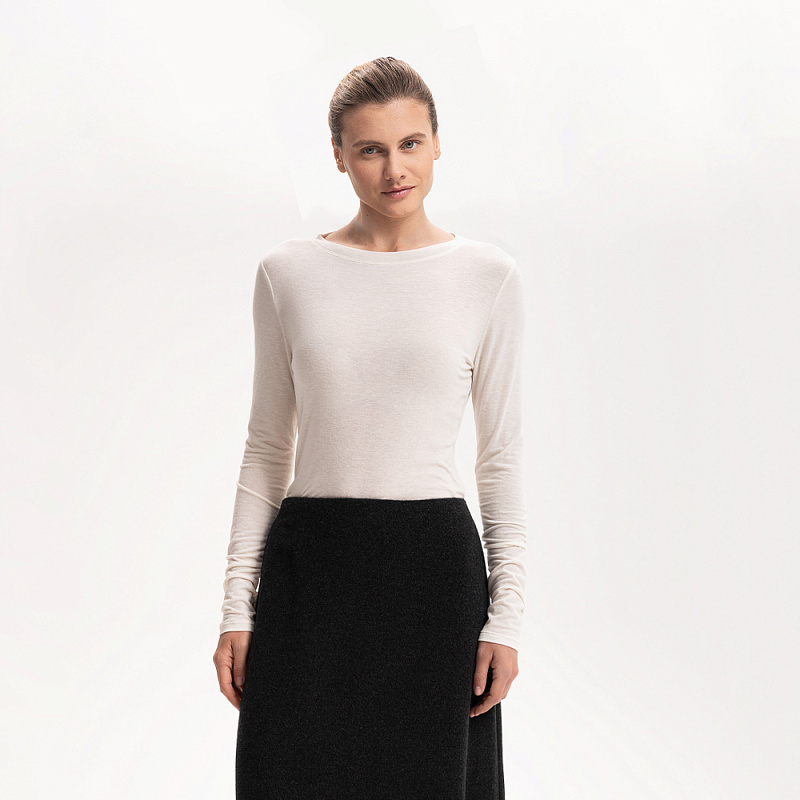 Блуза О25.Ш44.516 млечный простор