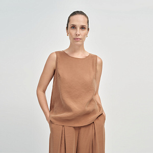 Блуза (топ) В26.Ш46.532 бархатная сиена