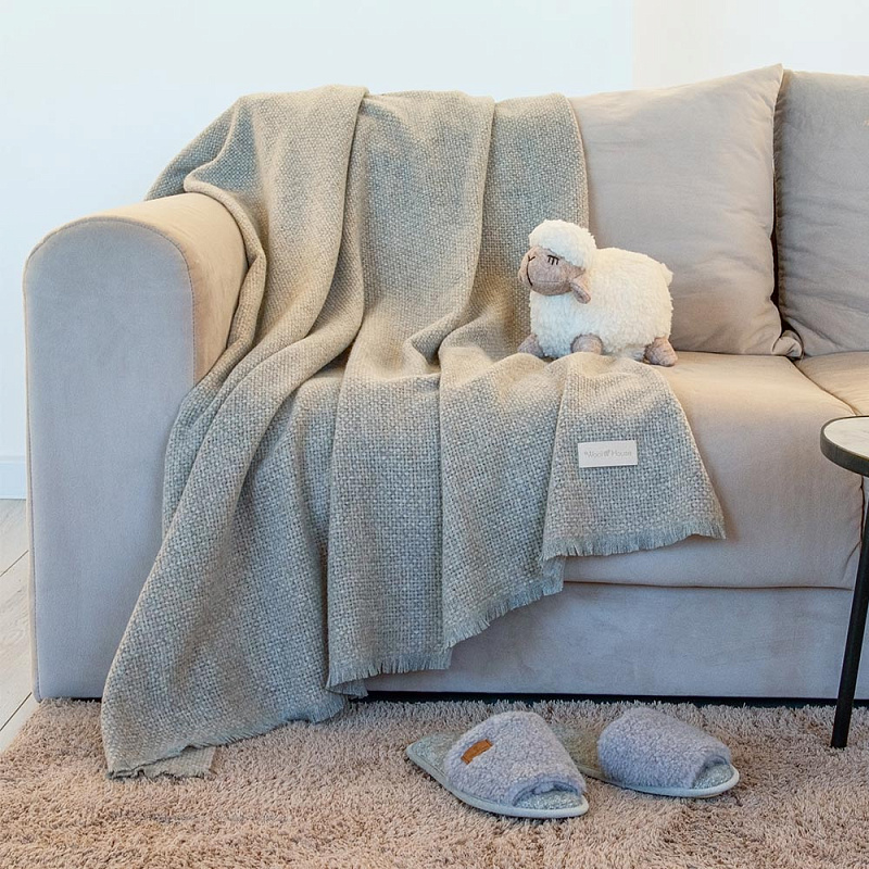 Плед Легеро серый