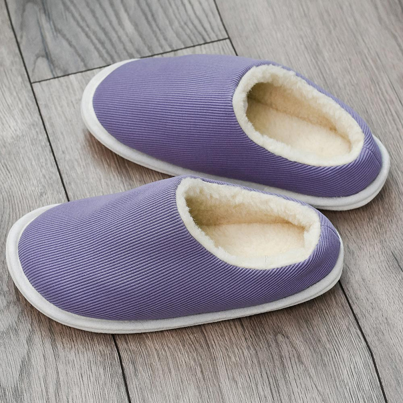 Домашние тапочки Горизонт пыльная сирень