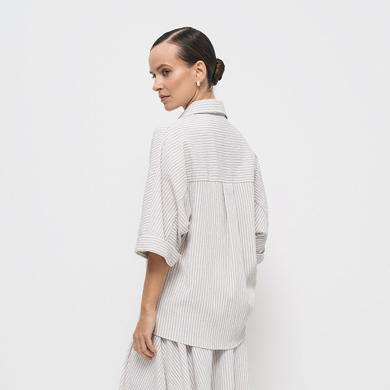 Блуза В25.Ш42.419 миндальное безе