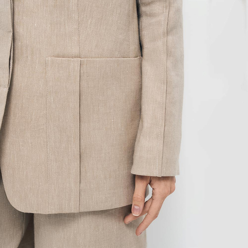 Жакет В25.Ш02.036 миндальное масло