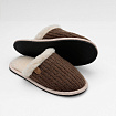 Домашние тапочки Бруно коричневый