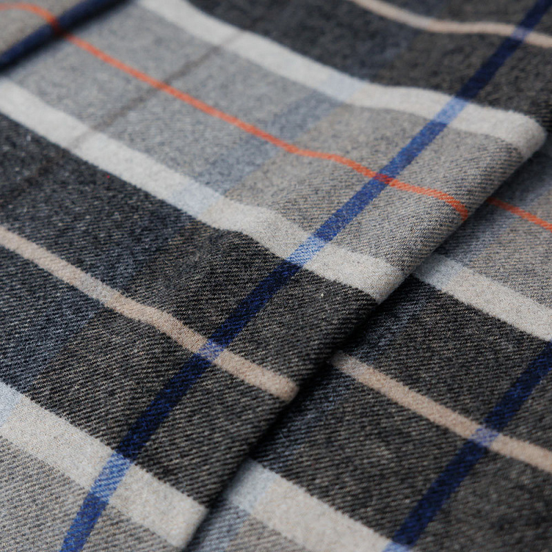 Плед Тревизо чёрная клетка