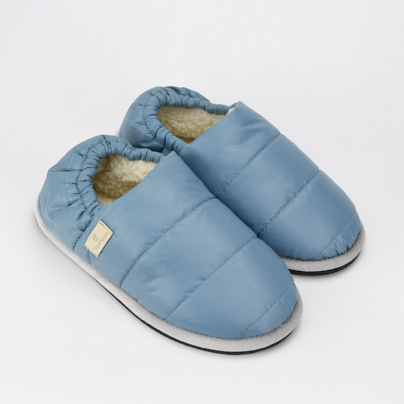 Домашние тапочки Мирт голубой