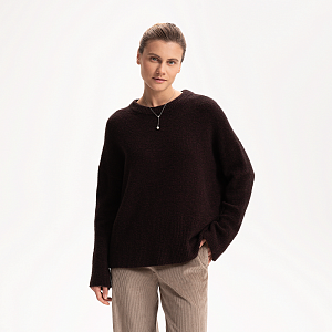 Пуловер О25.Т80.261/2 рубиновый краплак