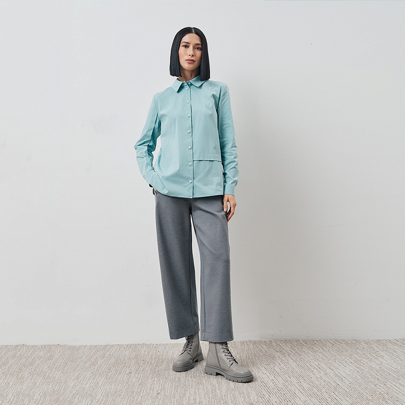 Брюки BAS.Ш24.213 серый меланж