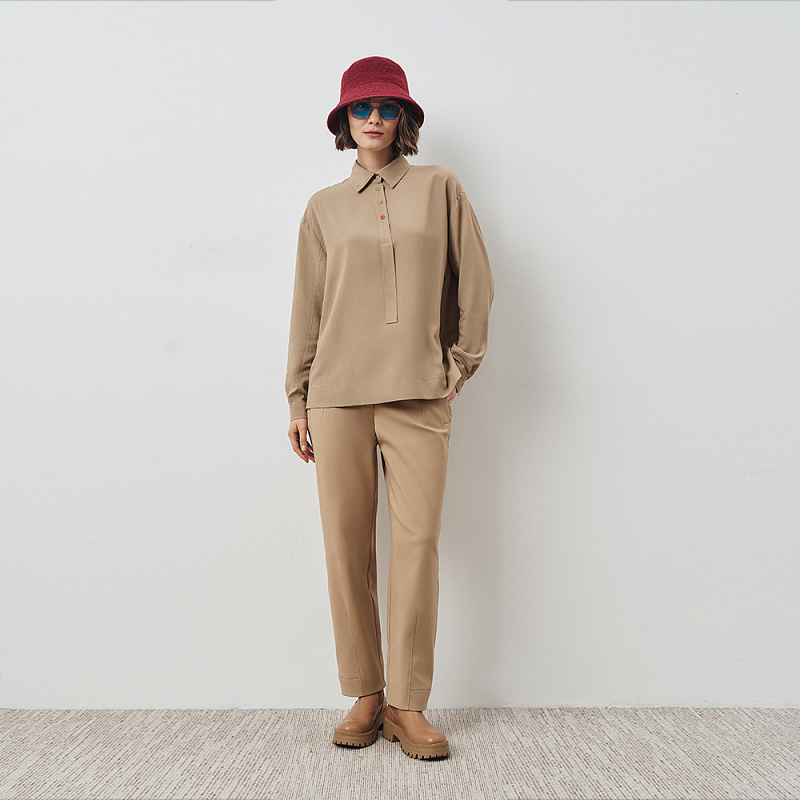 Блуза О24.Ш41.390 степной песок