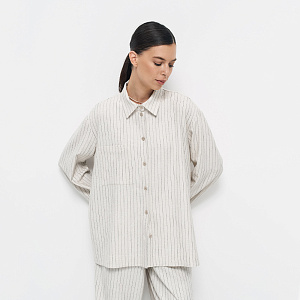 Блуза В25.Ш40.459 льняной пергамент