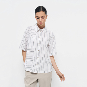 Блуза В25.Ш42.437 белая амбра