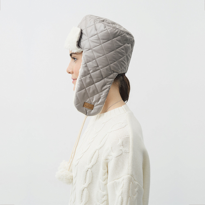 Шапка Норви бежевый М