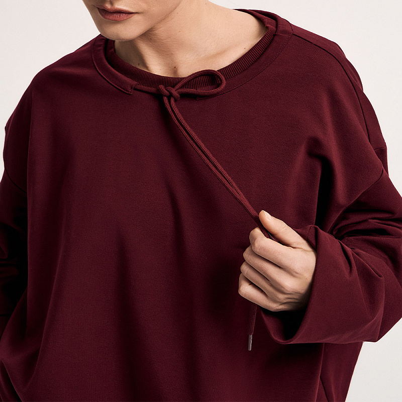 Блуза О25.Ш44.494 рубиновый краплак