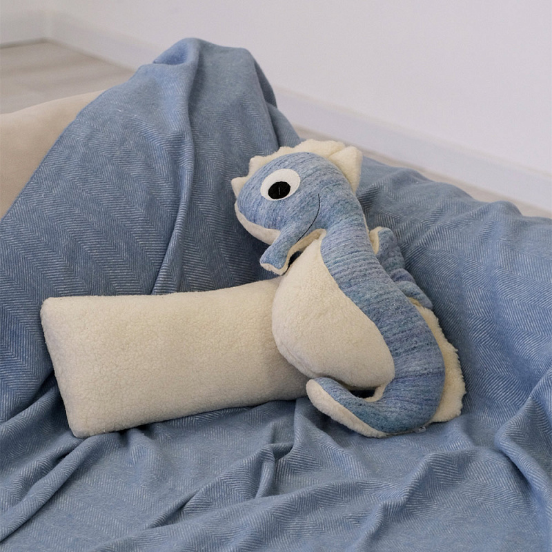 Плед Трентино голубая елочка