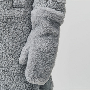 Варежки Бриджит серый