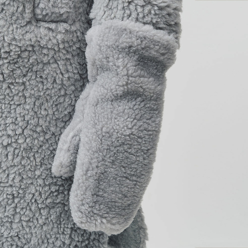 Варежки Бриджит серый